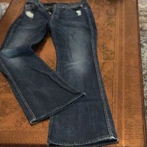 7 for All Mankind High waist vintage boot cut jeans
